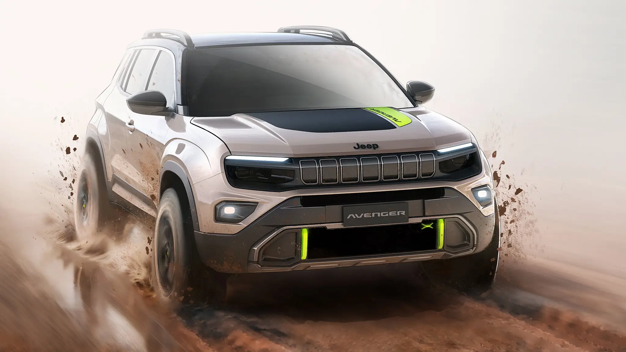 Avenger 4xe. Vem aí uma versão “off-road” do pequeno elétrico da Jeep