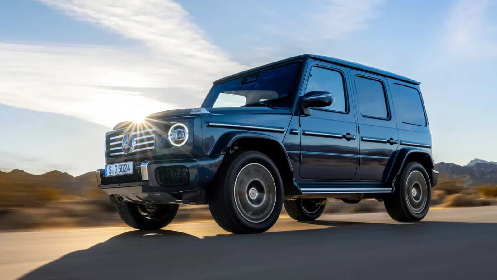 Mercedes-Benz Classe G 2024. Eletrificação do G começa agora