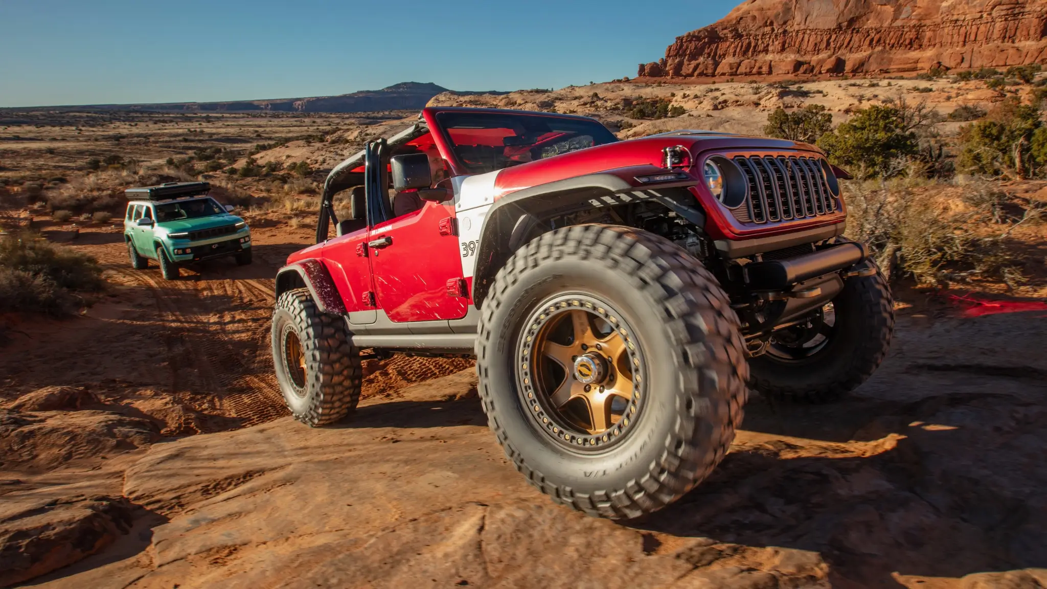 Jeep pisca olho ao passado com quatro novos protótipos