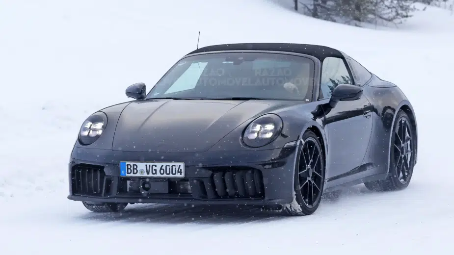 Primeiro Porsche 911 híbrido chega já no próximo verão