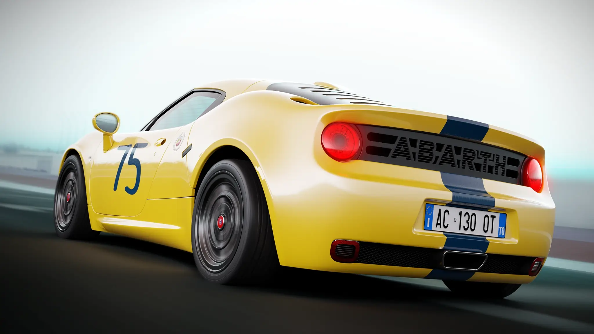 Abarth celebra 75 anos com um Alfa Romeo 4C muito especial