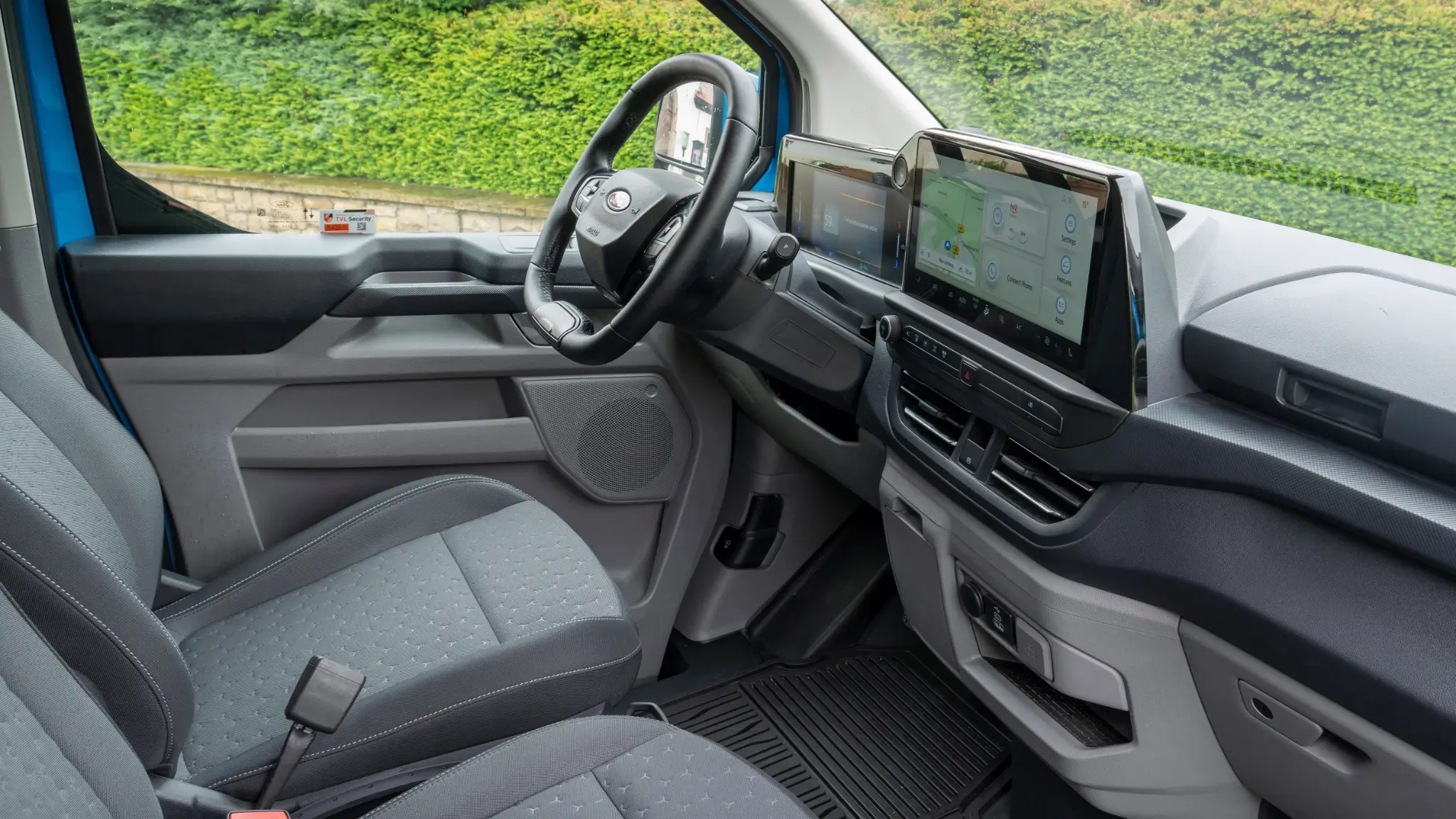 Ford e-transit Custom interior