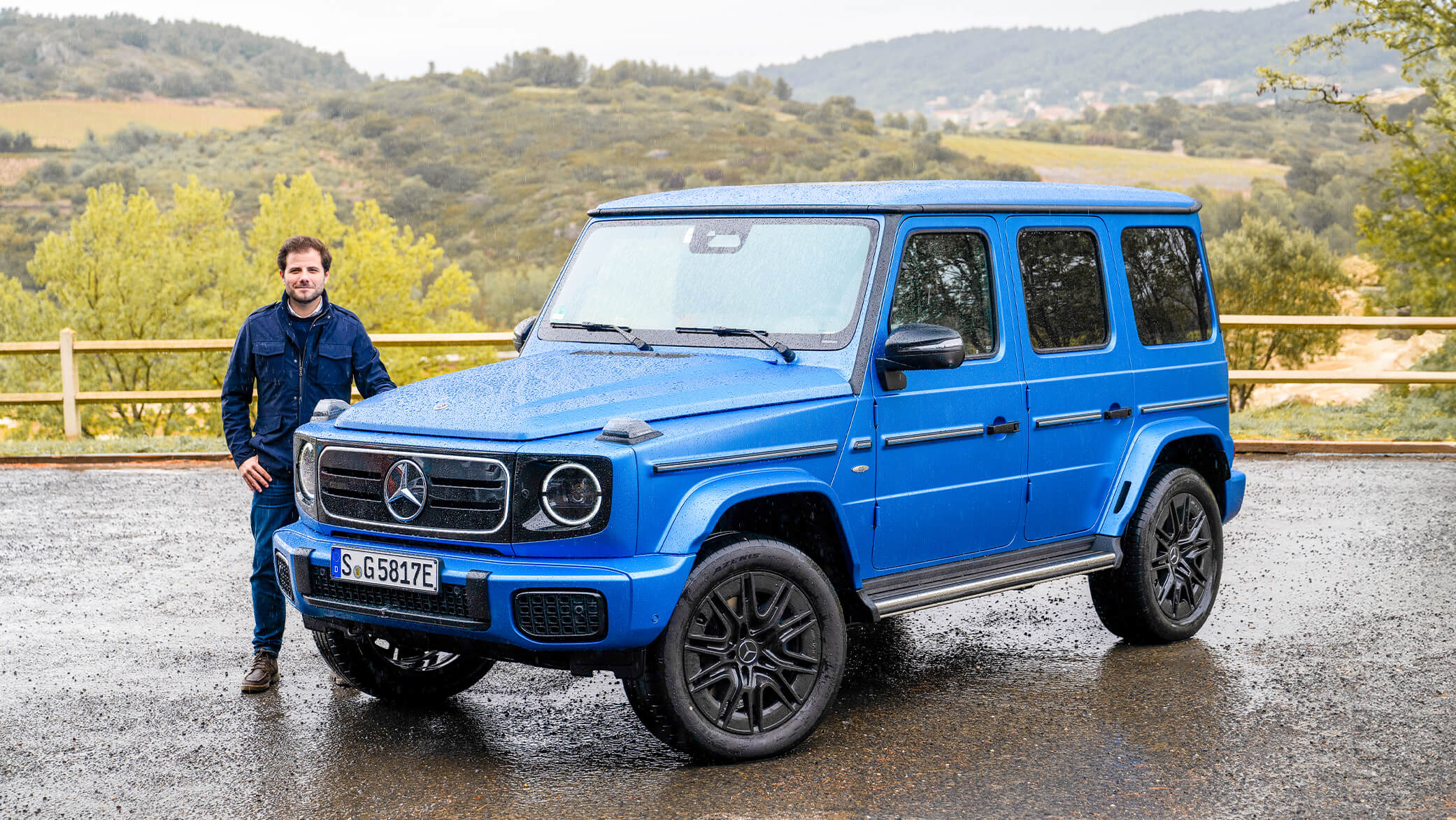 O Classe G mais capaz de sempre é elétrico. Testámos o Mercedes-Benz G ...