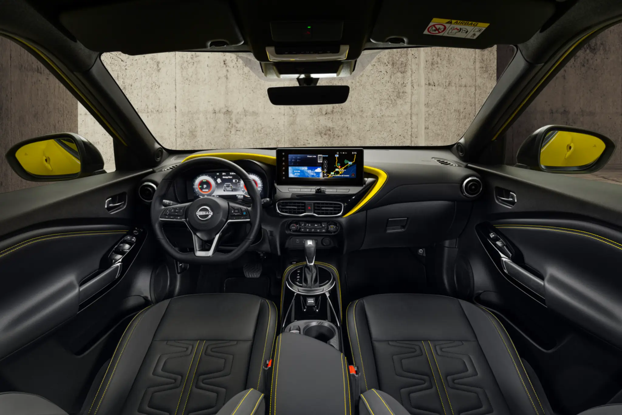 Nissan Juke versão N-Sport interior