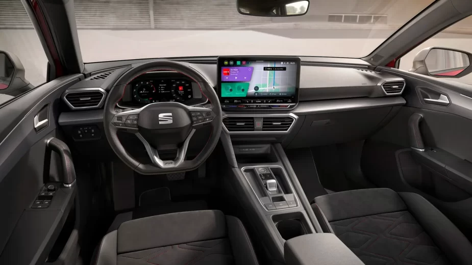 Interior do Seat Leon