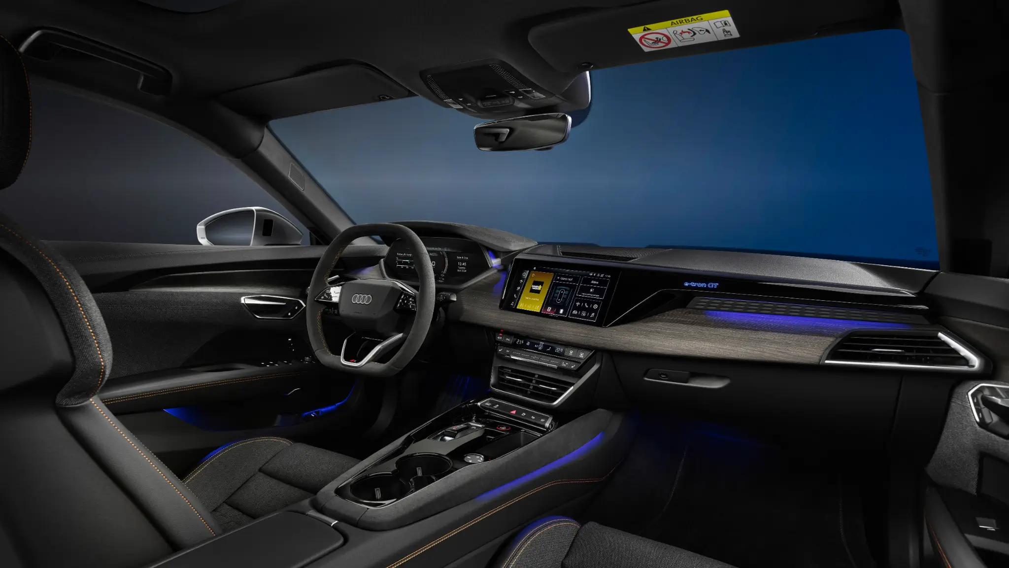 Audi S e-tron GT interior