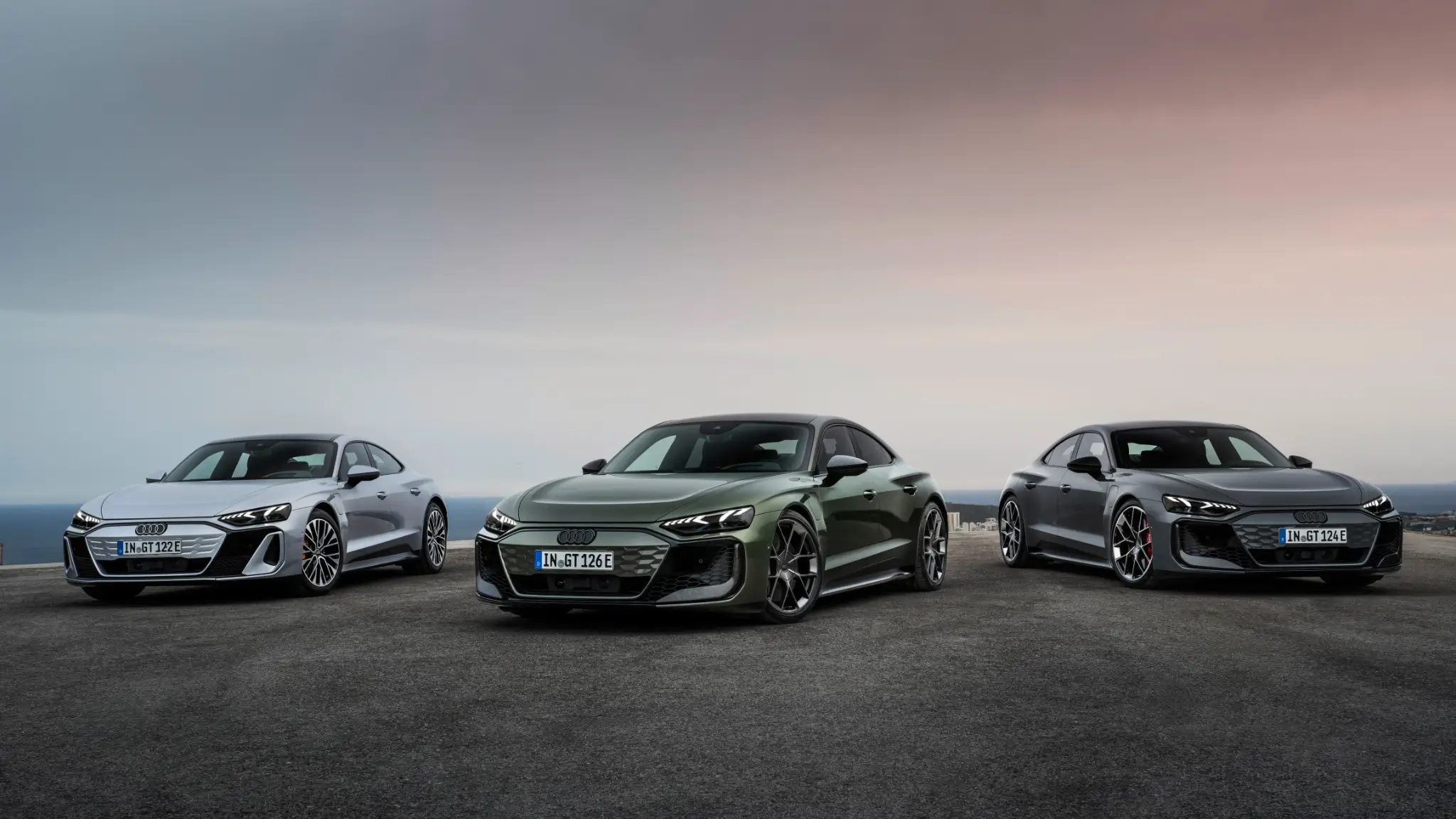 Família e-tron GT: Audi S e-tron GT, RS e-tron GT e RS e-tron GT Performance