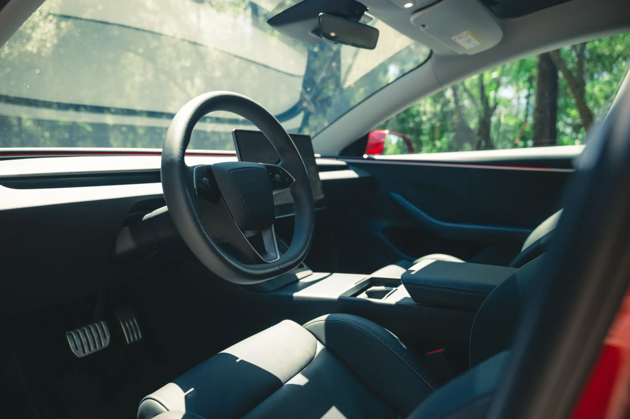 Tesla Model 3 Performance interior