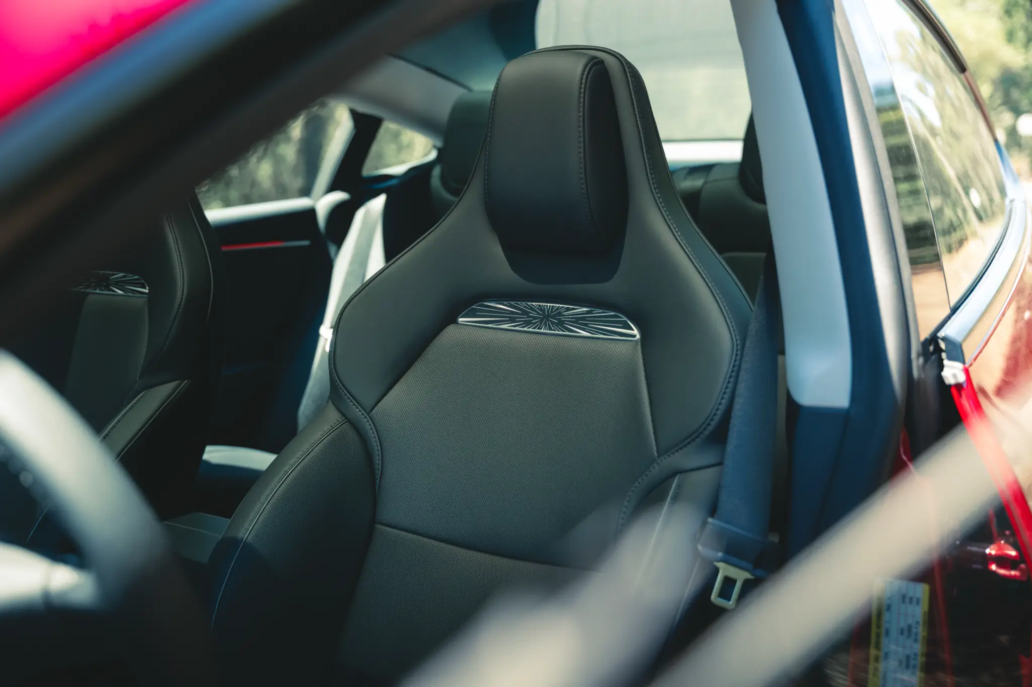 Tesla Model 3 Performance interior bancos