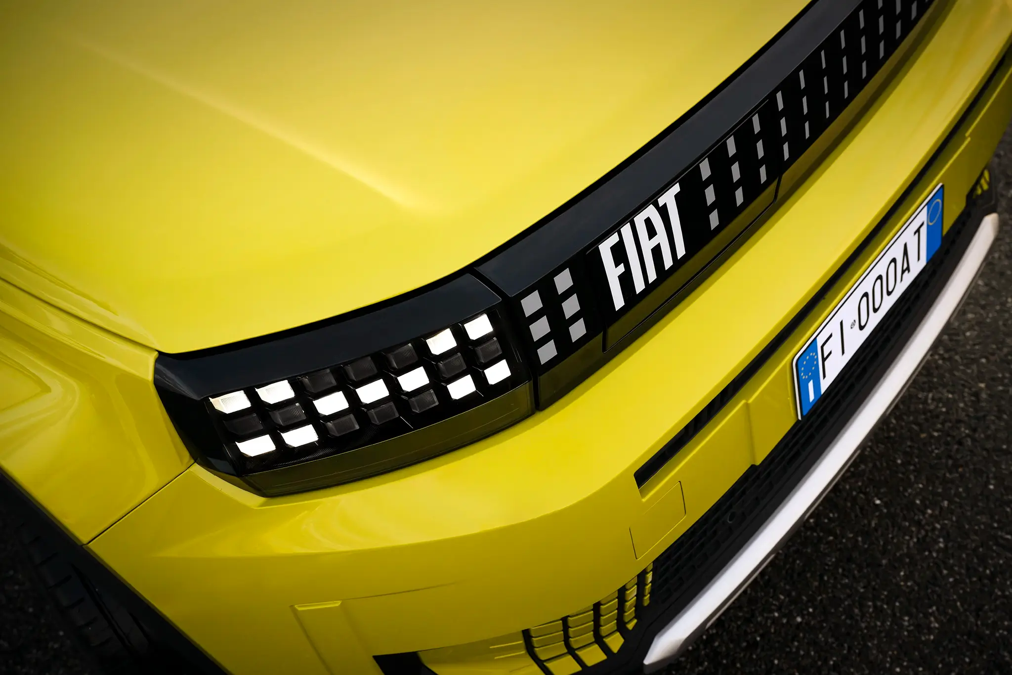 FIAT Grande Panda - detalhe da frente