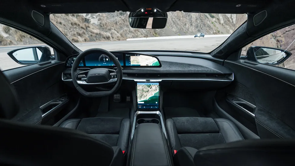 Lucid Air Sapphire interior