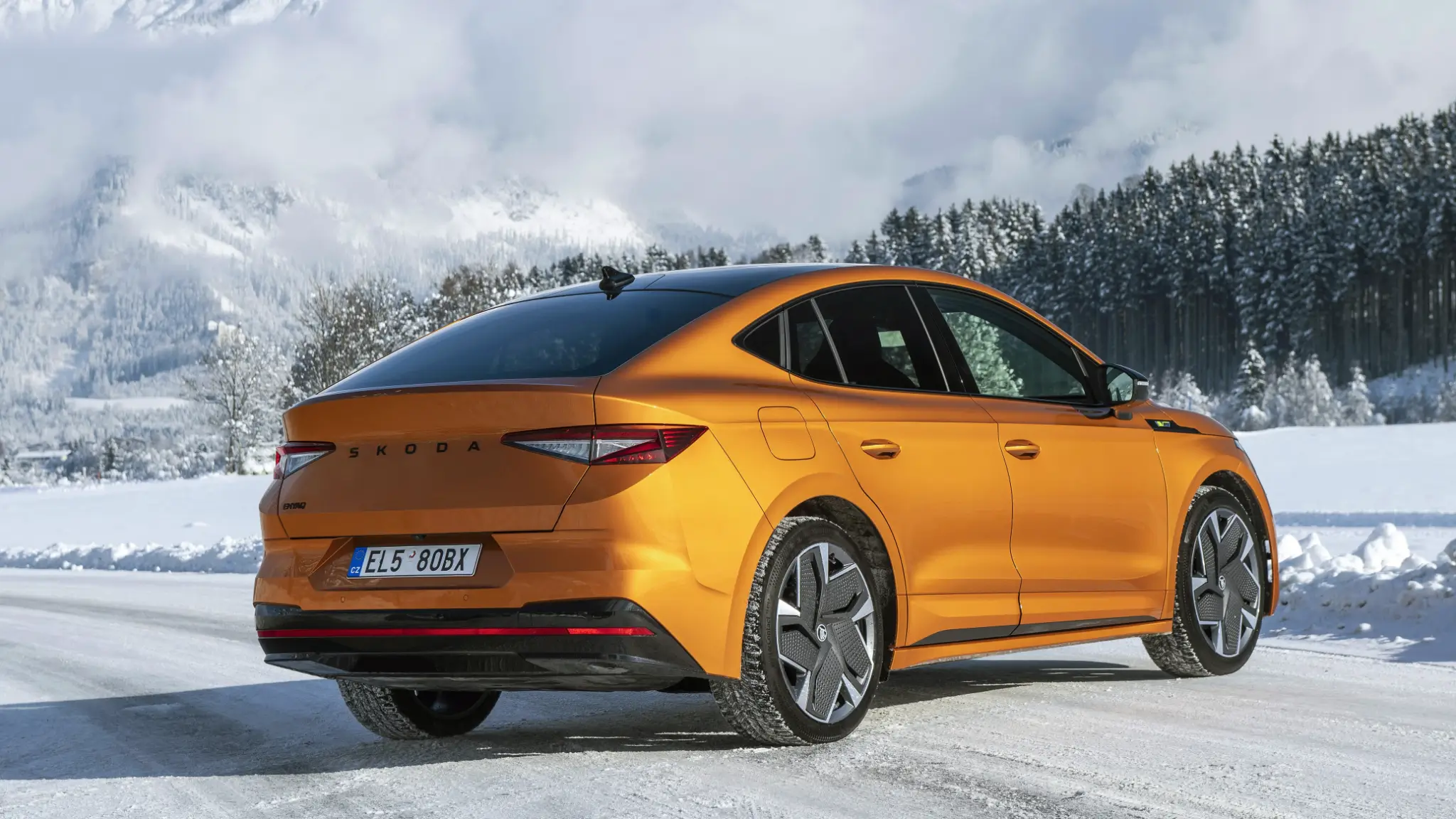 Skoda Enyaq RS Coupe traseira