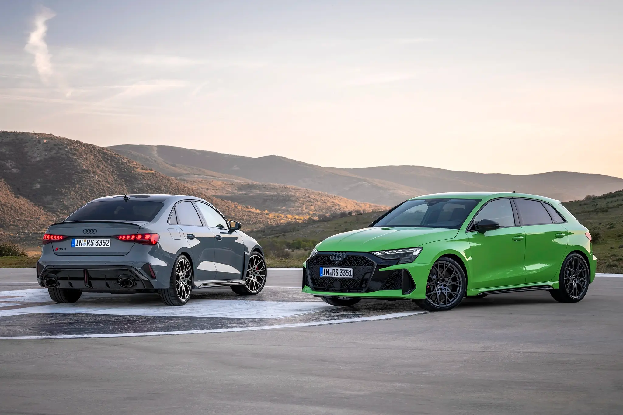 Audi RS 3 Sportback e Sedan