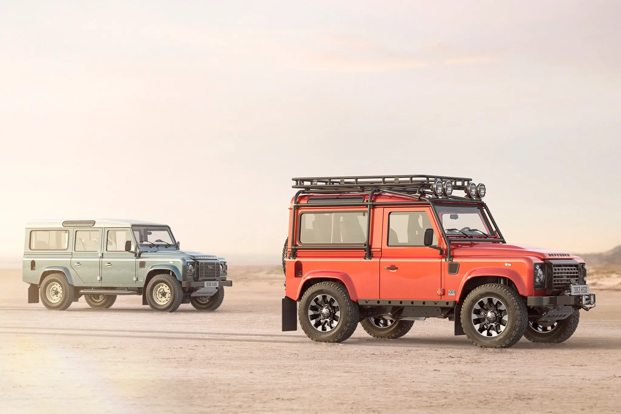 Classic Defender V8 - 90 e 110 - lateral