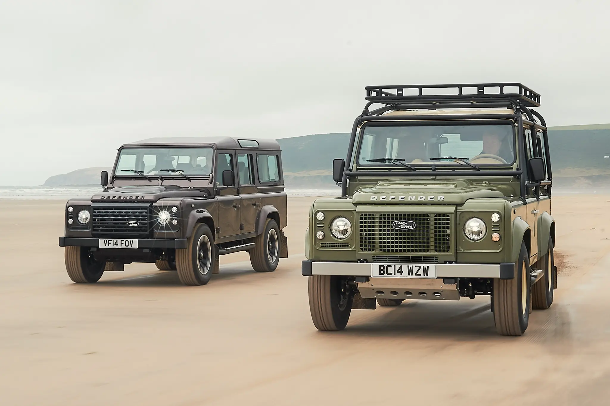 Classic Defender V8 - 90 e 110 - frente