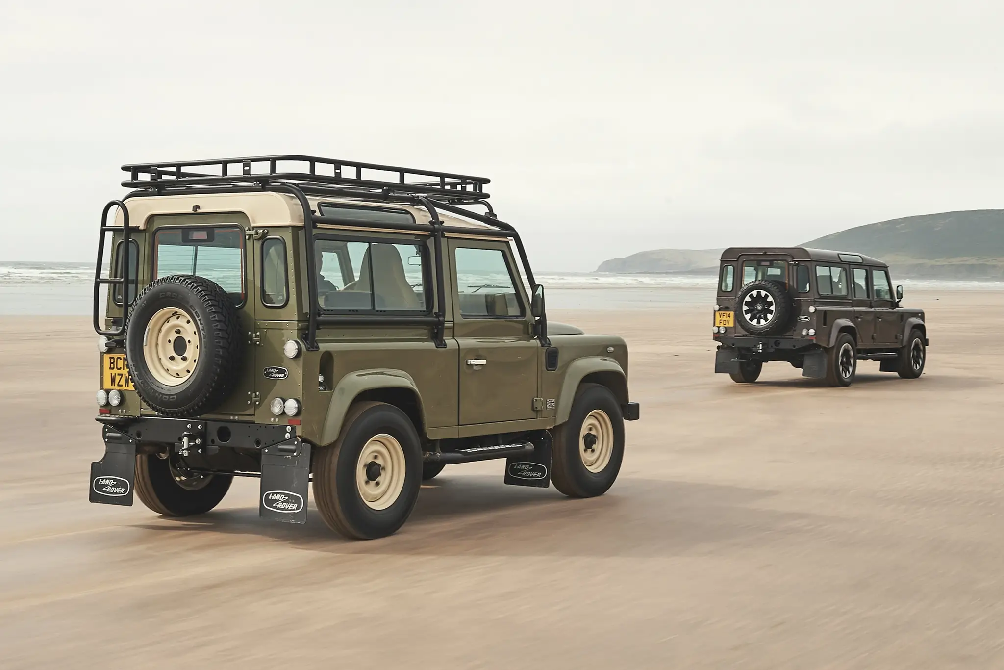 Classic Defender V8 - 90 e 110 - traseira