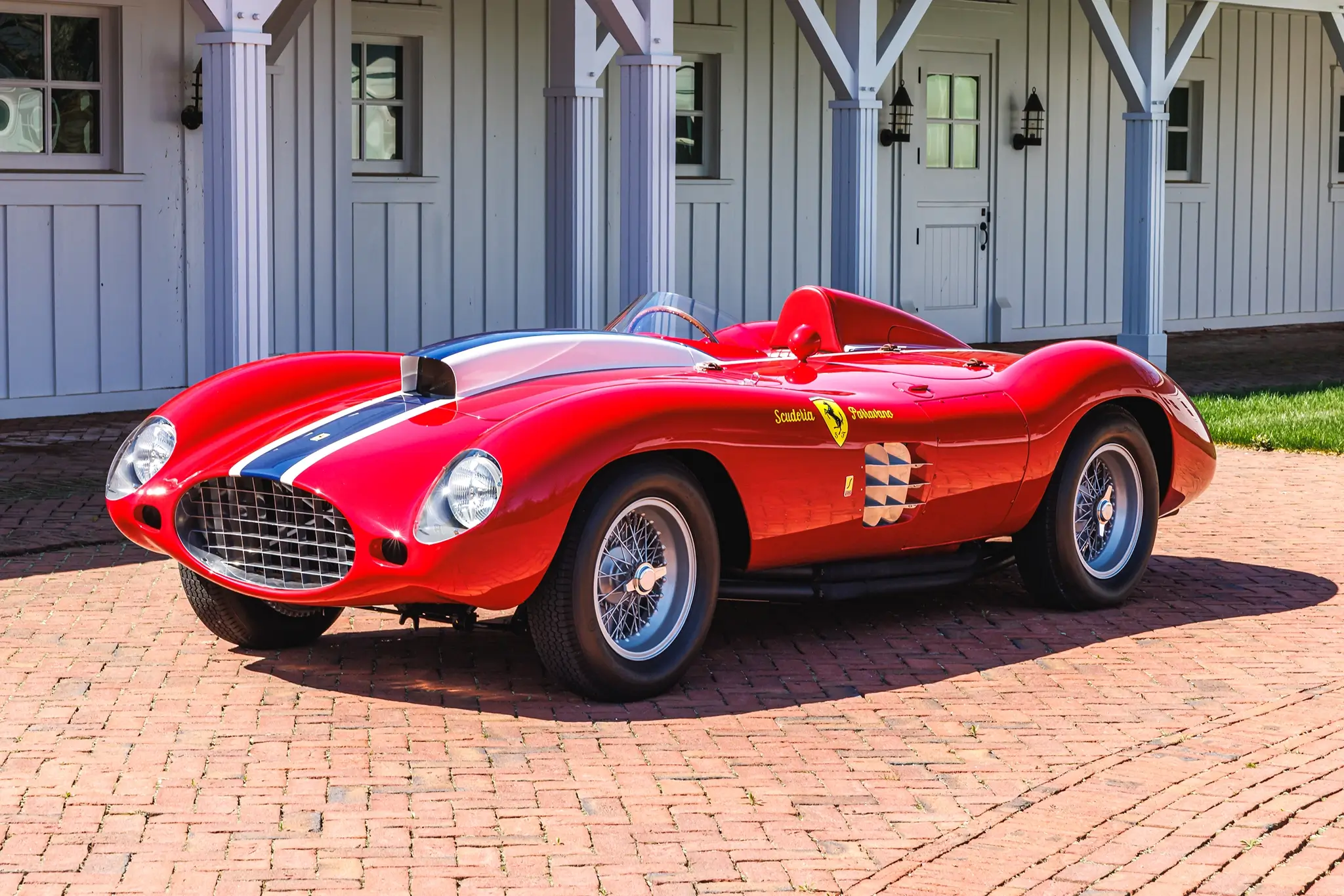 Ferrari 410 Sport Special Spider - 3/4 de frente