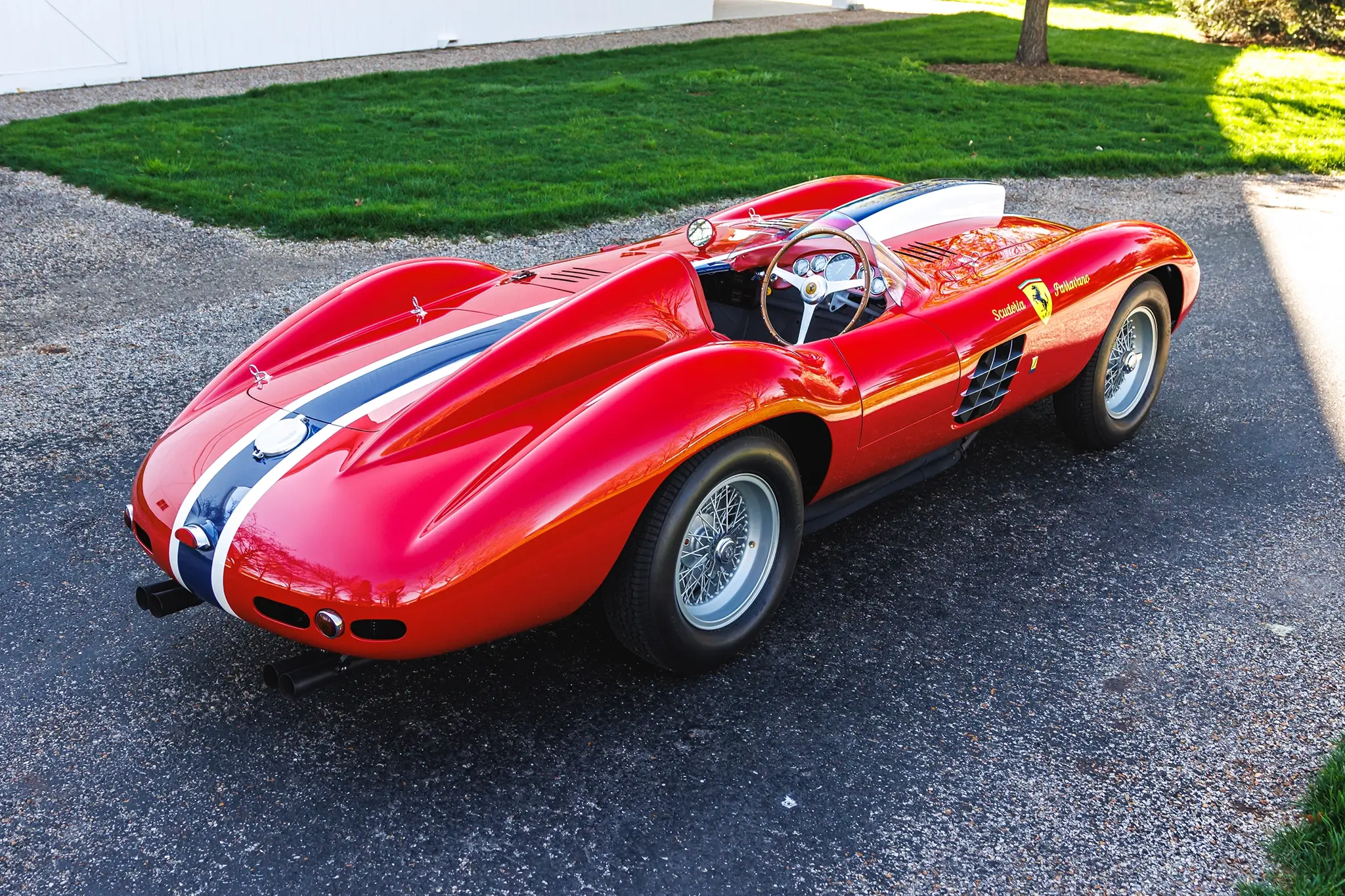 Ferrari 410 Sport Special Spider - 3/4 de traseira