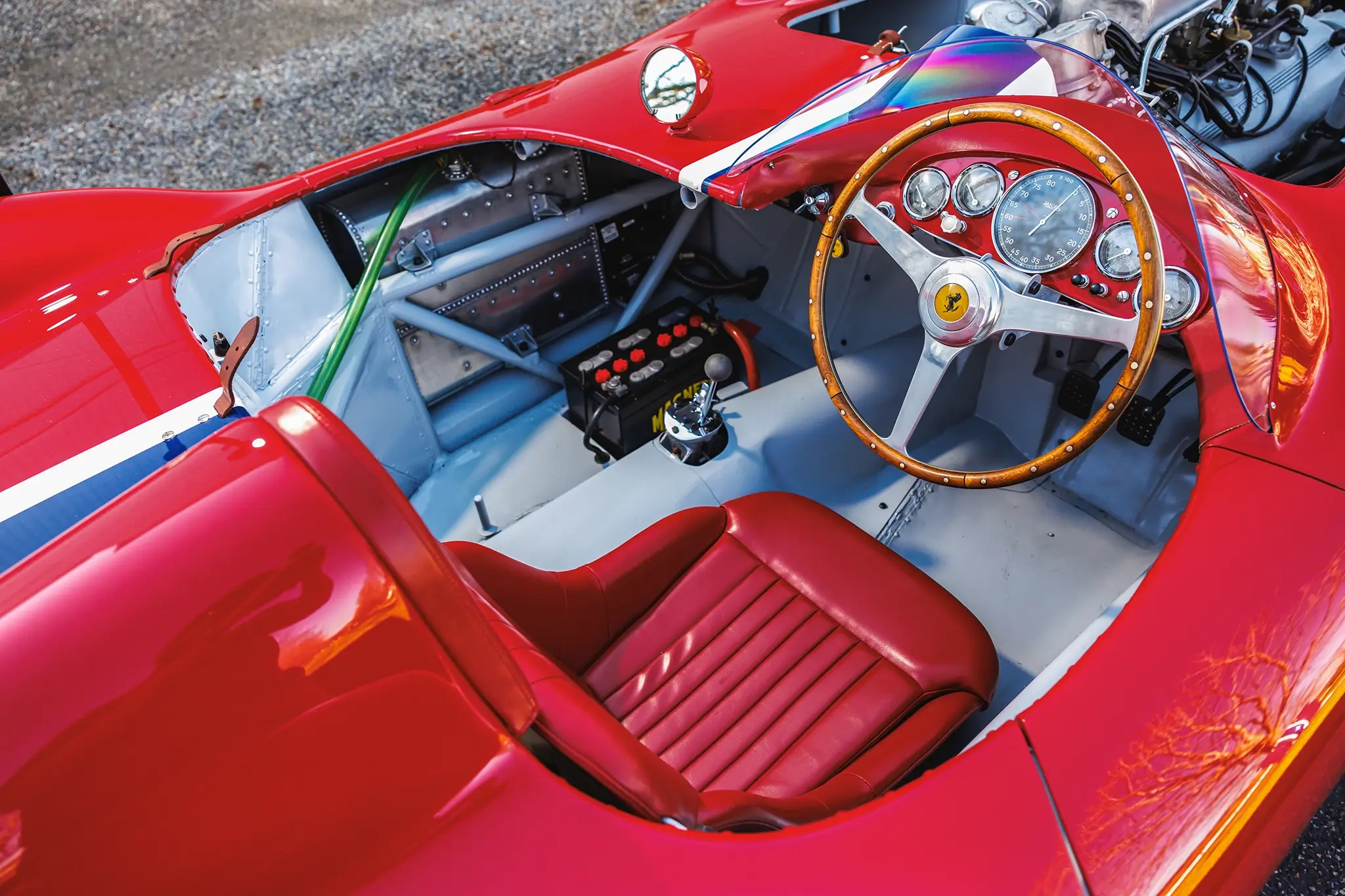 Ferrari 410 Sport Special Spider - interior