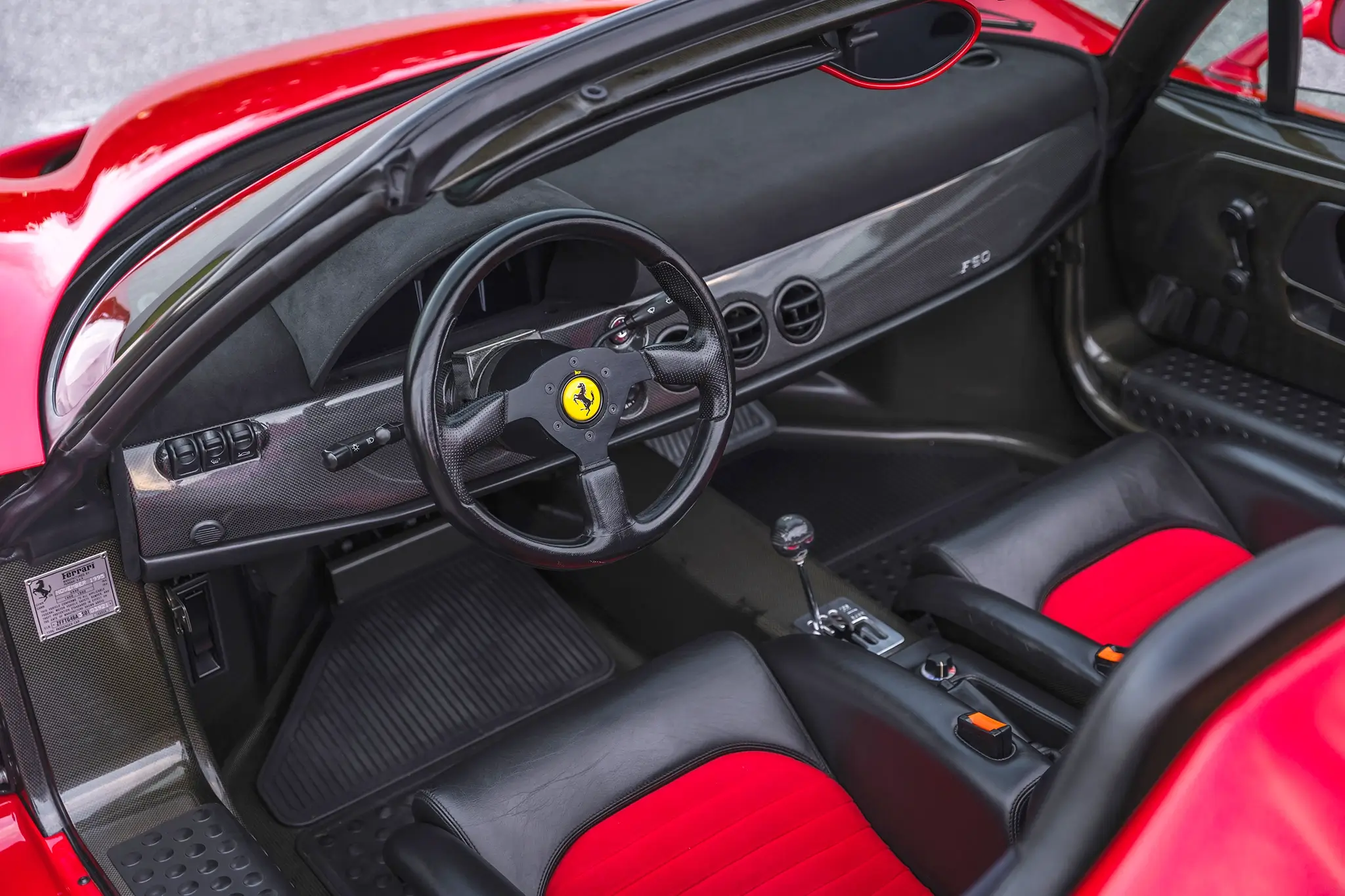 Ferrari F50 - interior