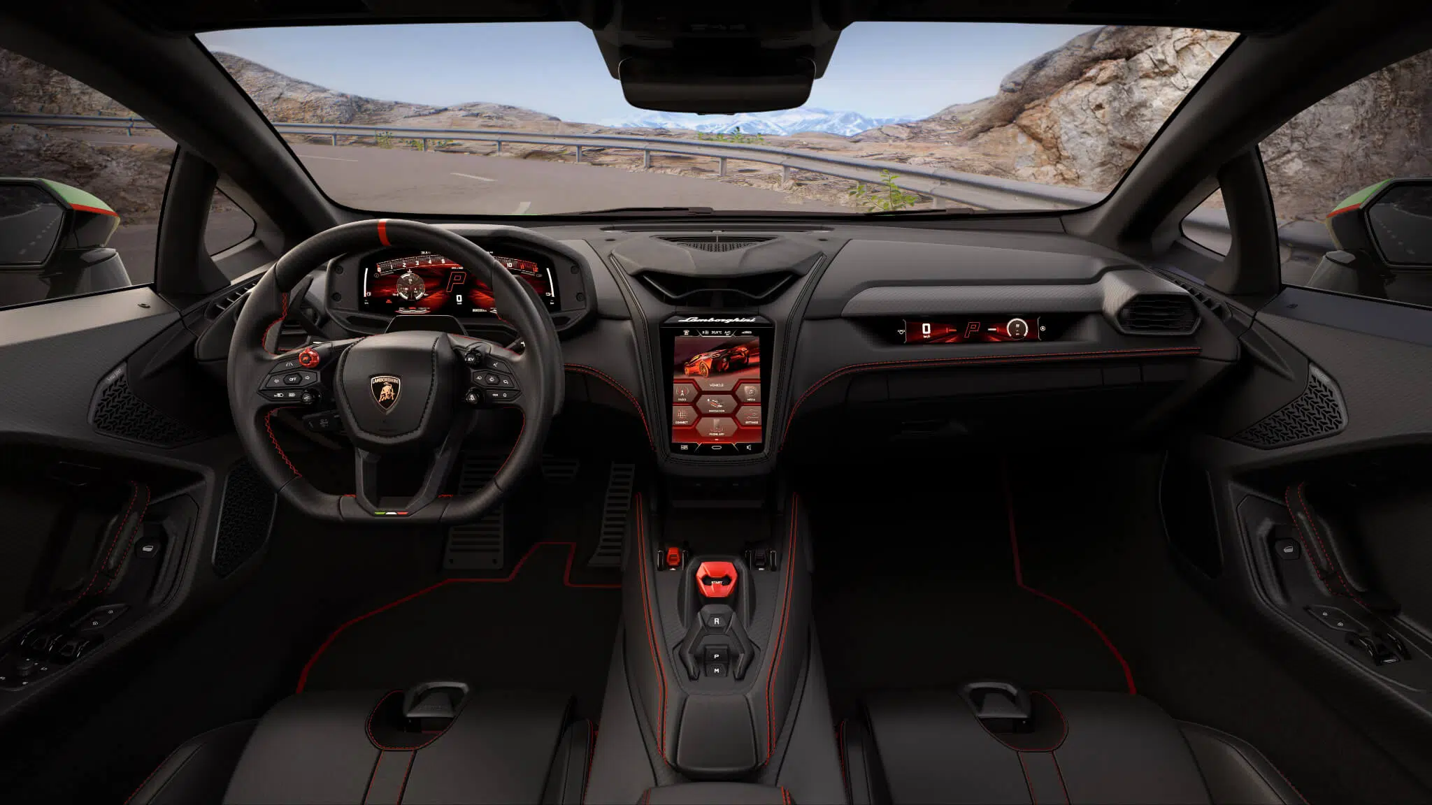 Lamborghini Temerario interior