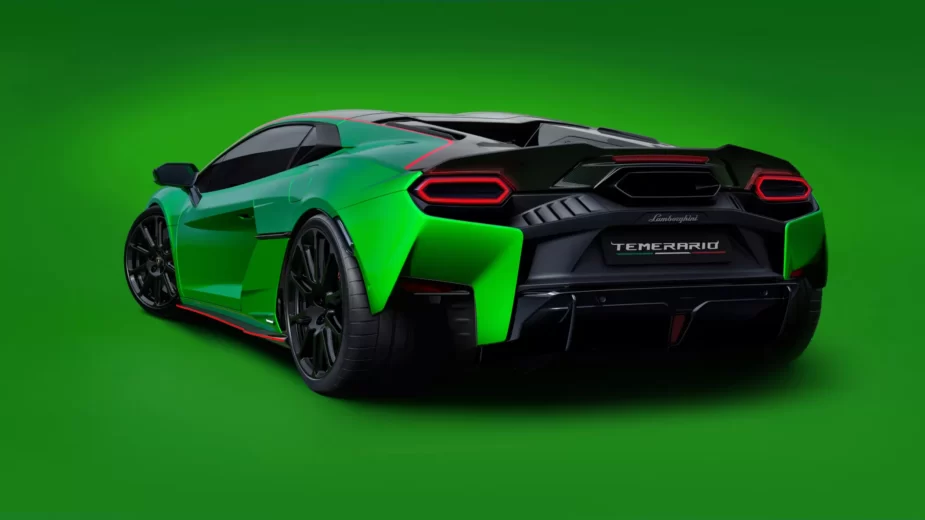 Lamborghini Temerario, traseira 3/4