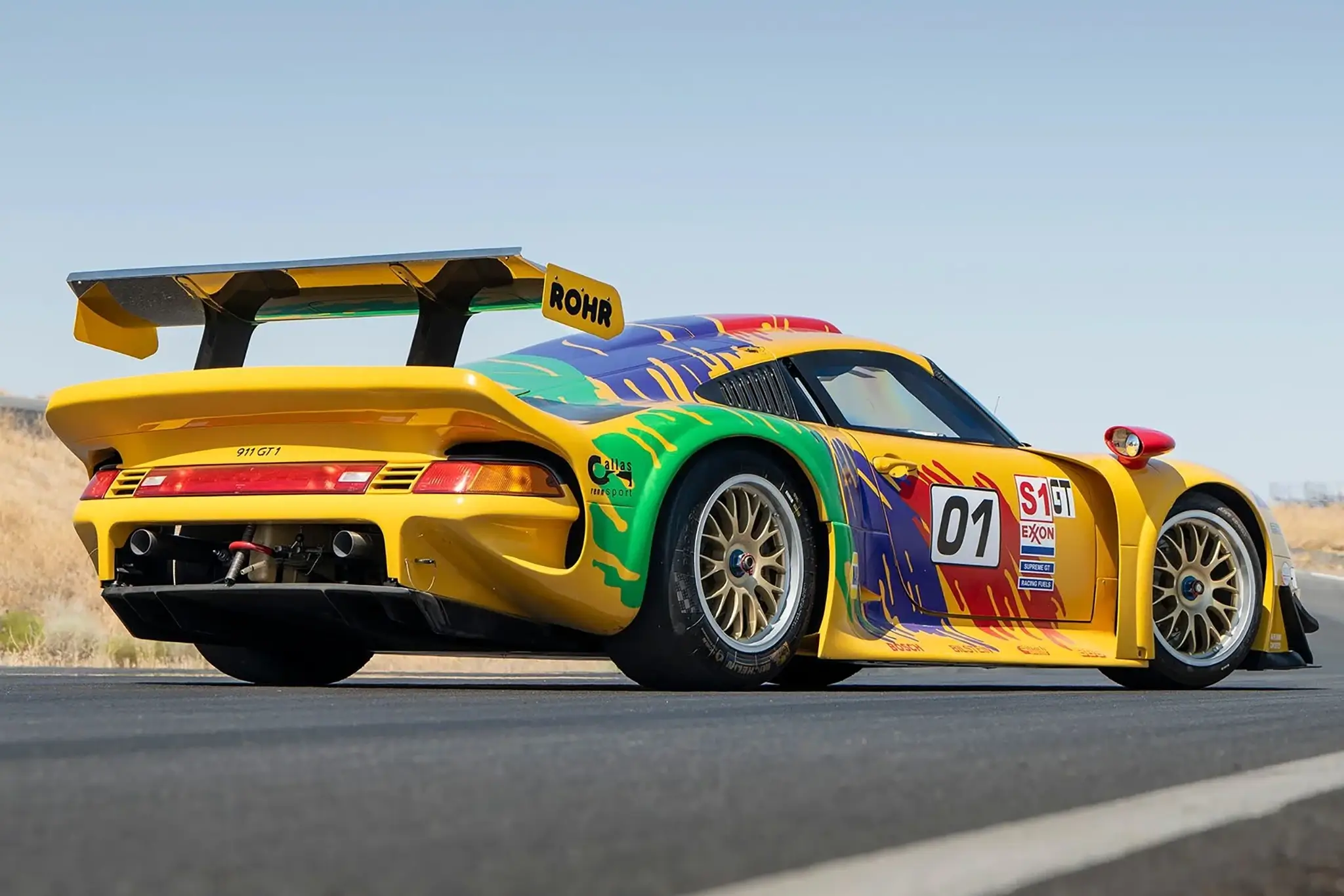 Porsche 911 GT1 Rennversion - 3/4 de traseira