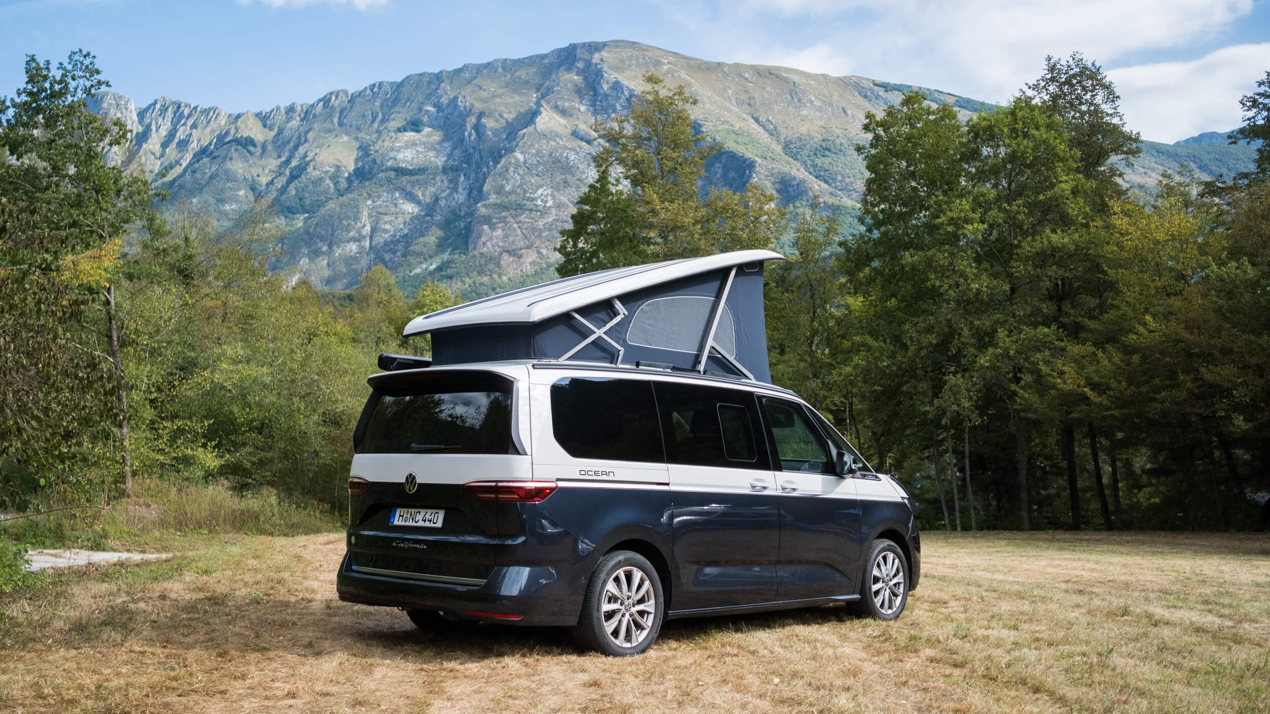 A minha primeira noite de campismo foi numa Volkswagen California