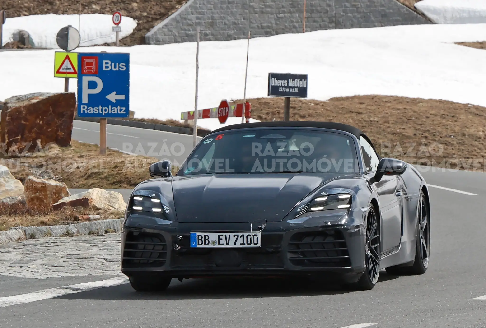 Fotos-Espia - Porsche Boxster EV - frente