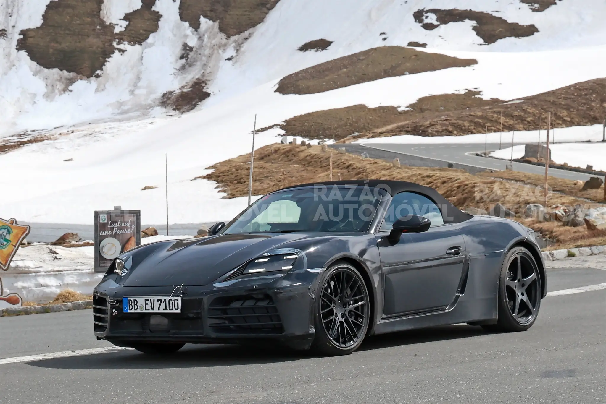 Fotos-Espia - Porsche Boxster EV - 3/4 de frente