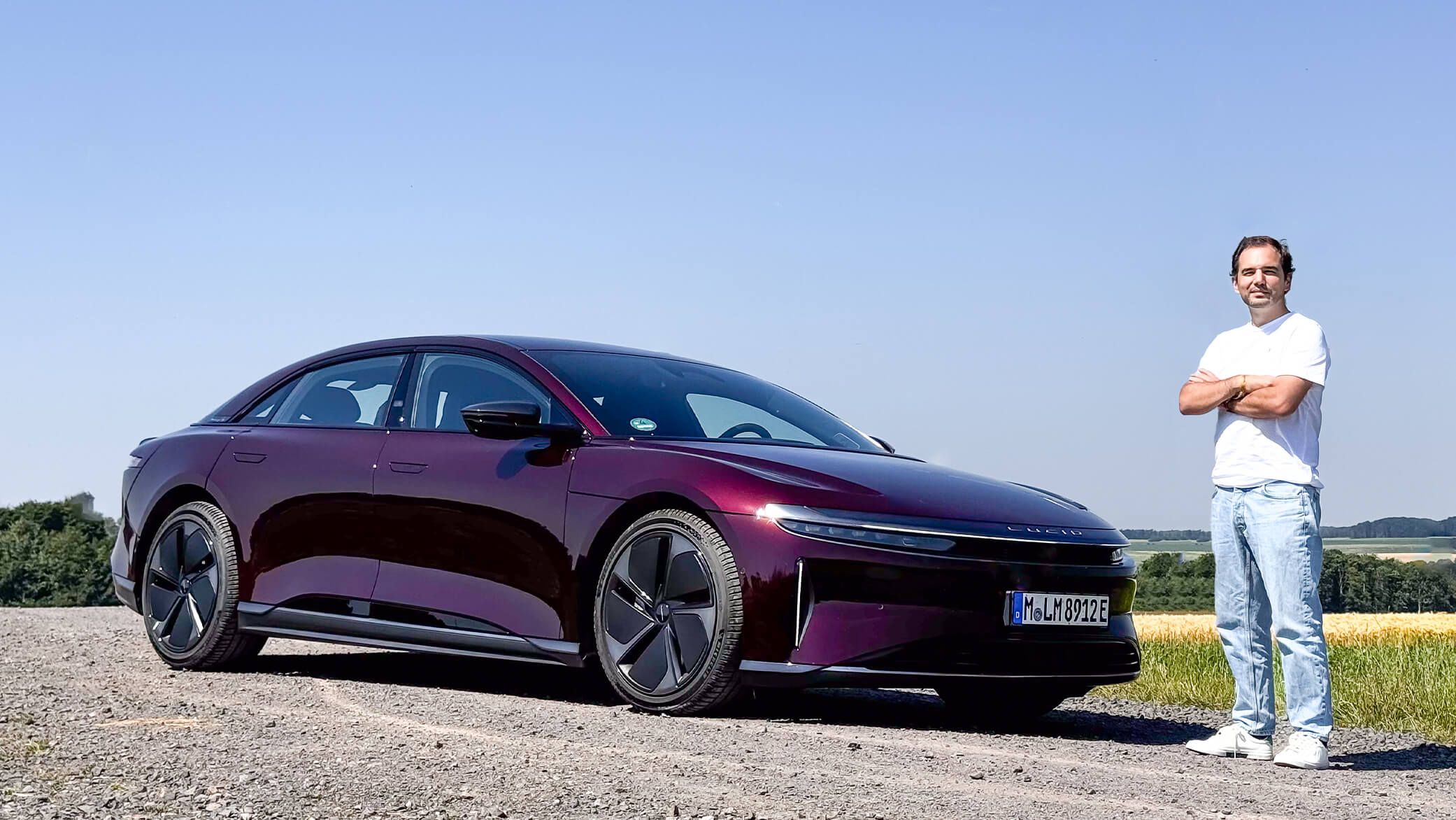 Let's forget about Tesla, shall we? Lucid Air's first test