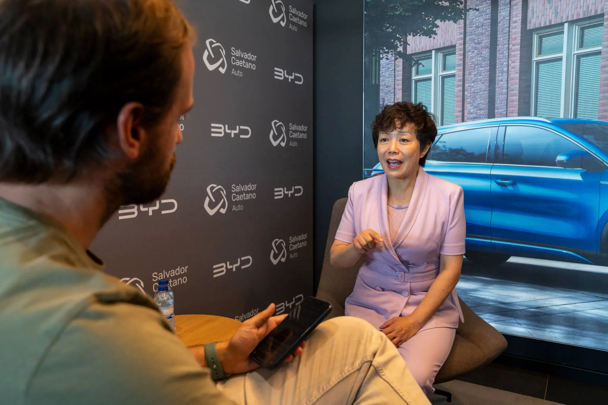 Stella Li, vice-presidente executiva da BYD