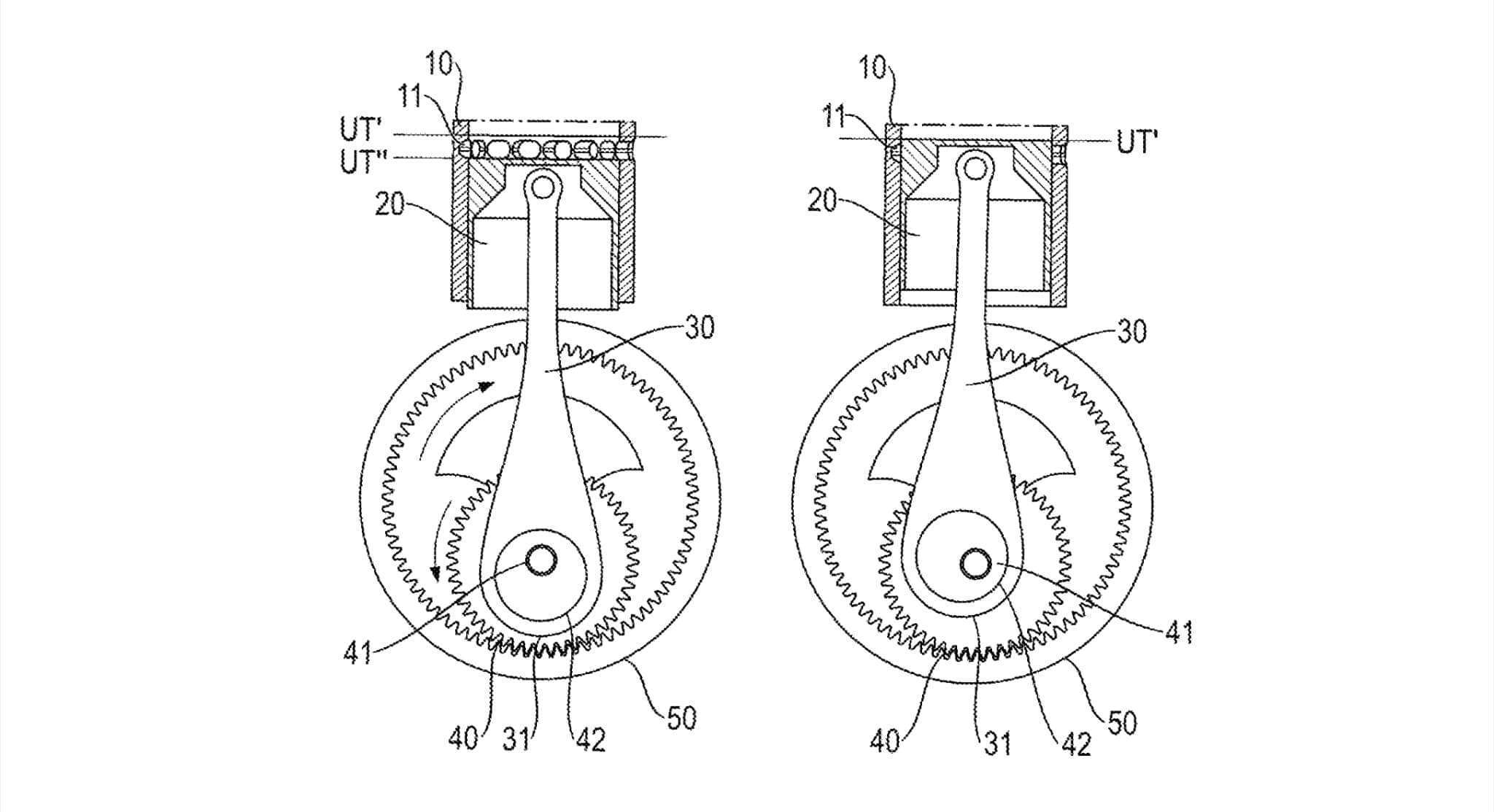 Porsche registo patente motor seis tempos