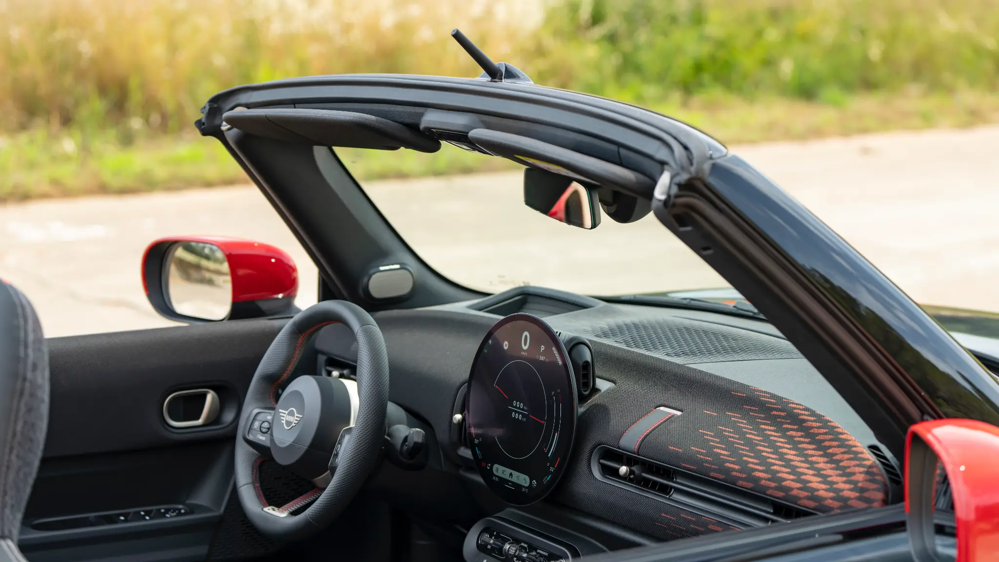 MINI JCW Cabrio interior