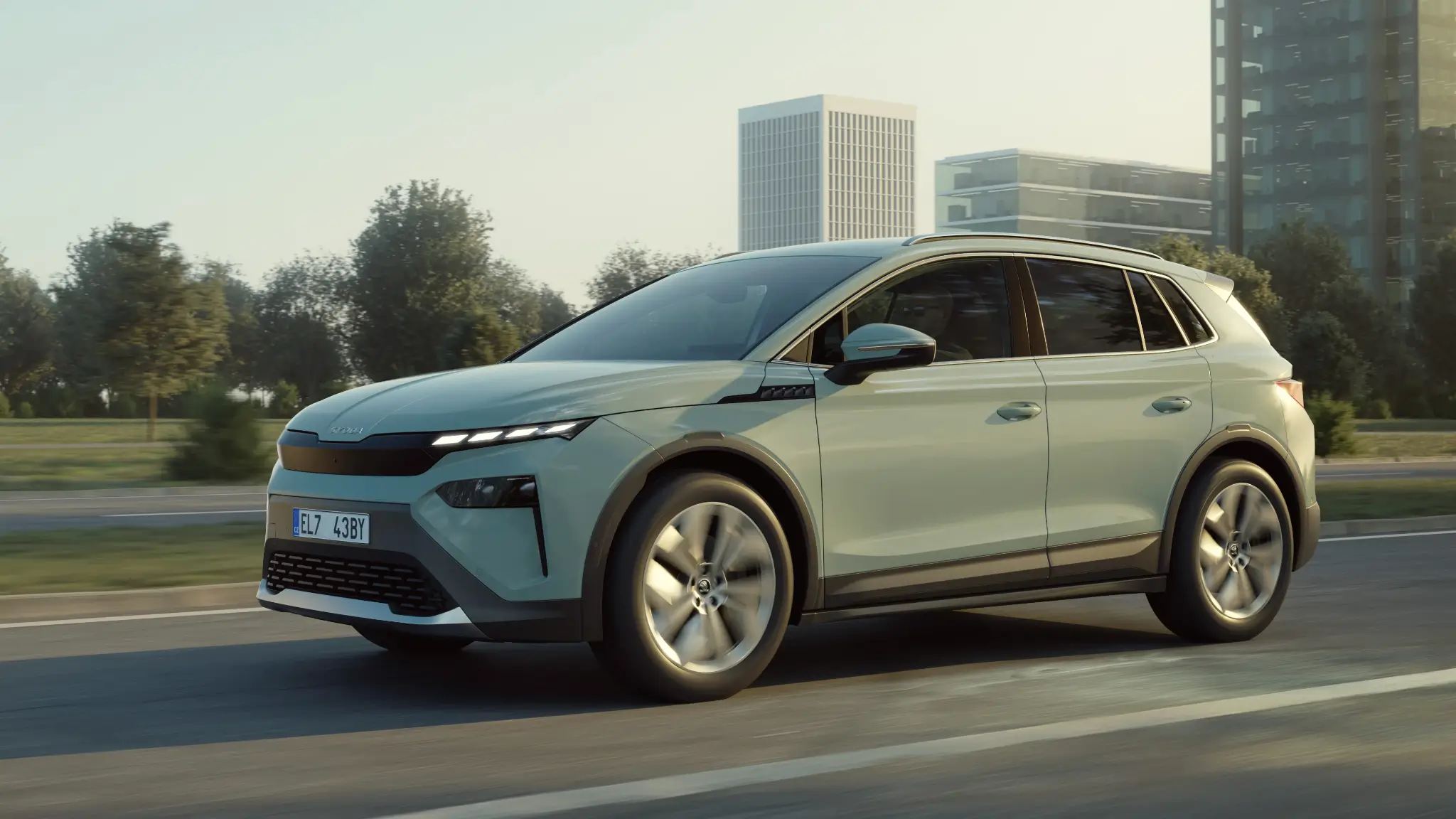 Skoda Elroq. Este é o SUV elétrico mais barato do Grupo Volkswagen