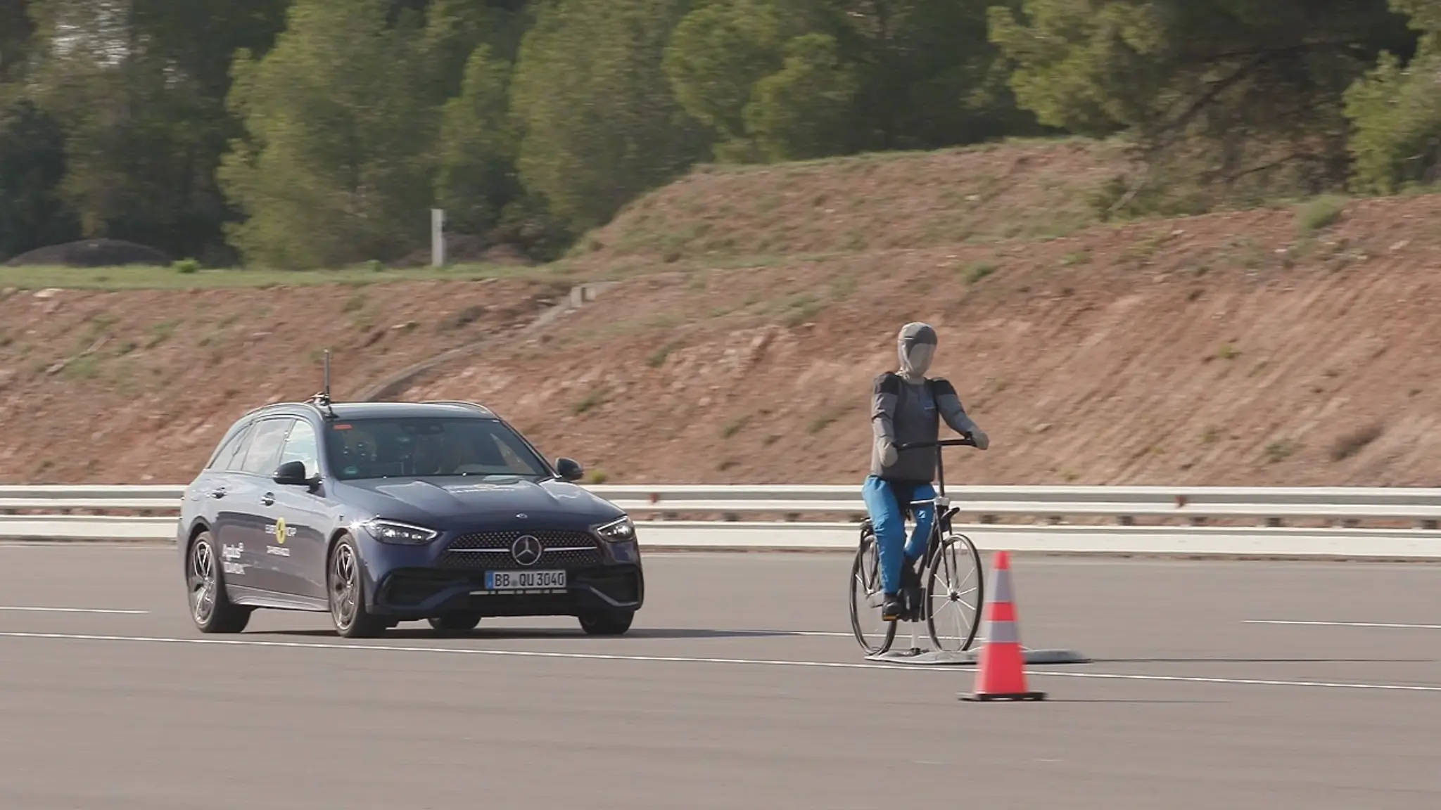 Mercedes-Benz Classe C testes Euro NCAP