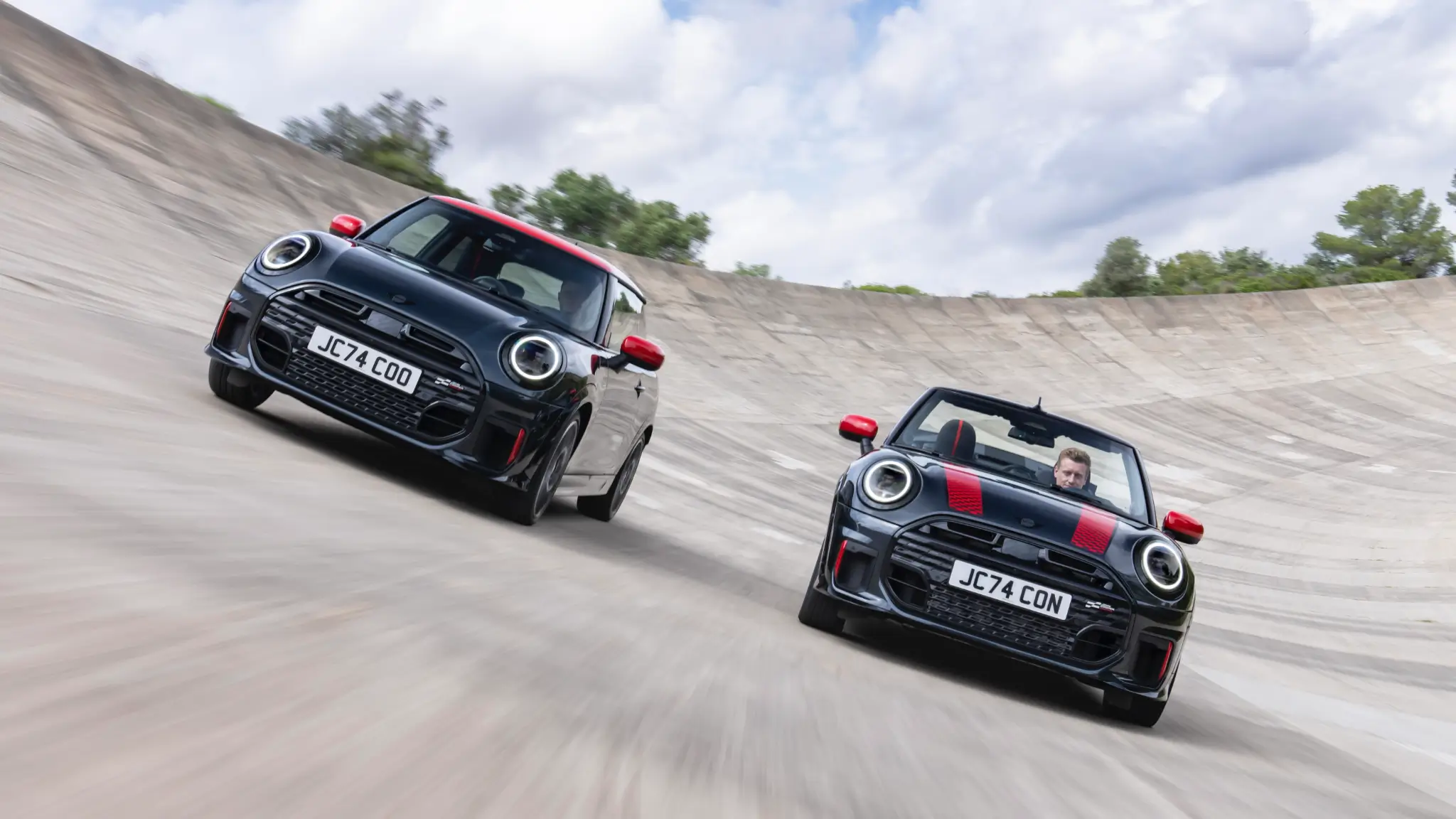 MINI JCW e MINI JCW cabrio