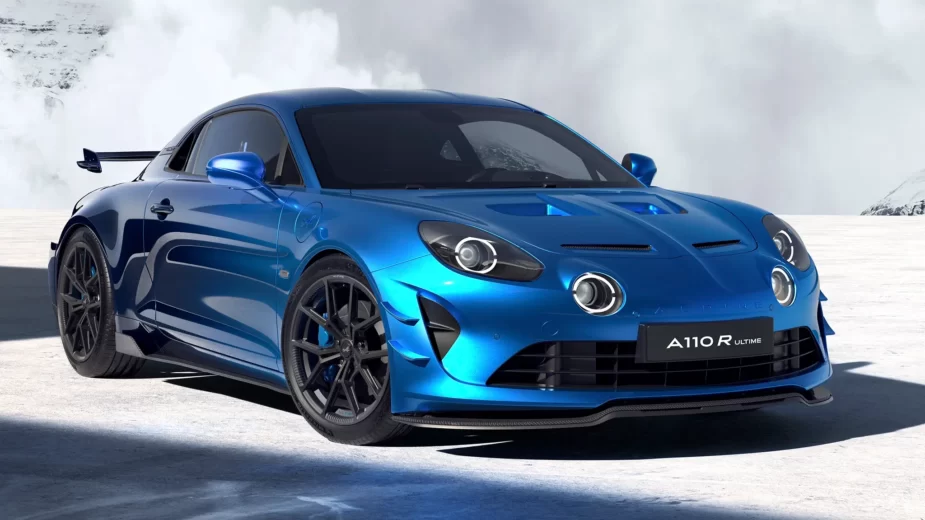 Alpine A110 R Ultime La Bleue - 3/4 de frente