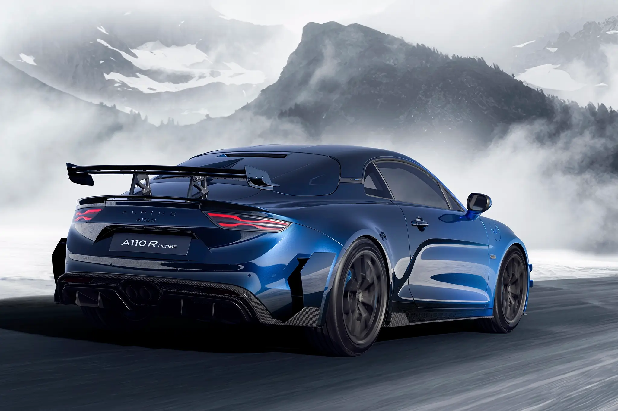 Alpine A110 R Ultime La Bleue - 3/4 de traseira