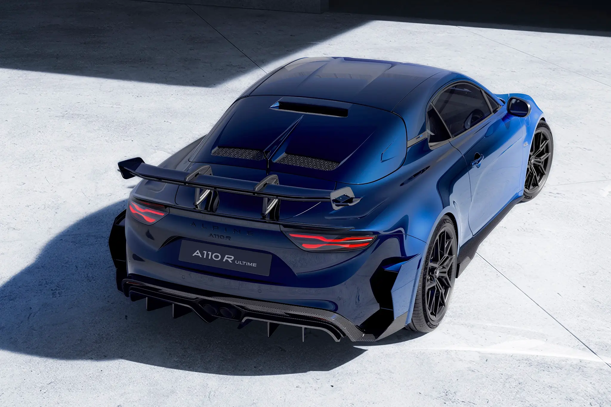 Alpine A110 R Ultime La Bleue - 3/4 de traseira