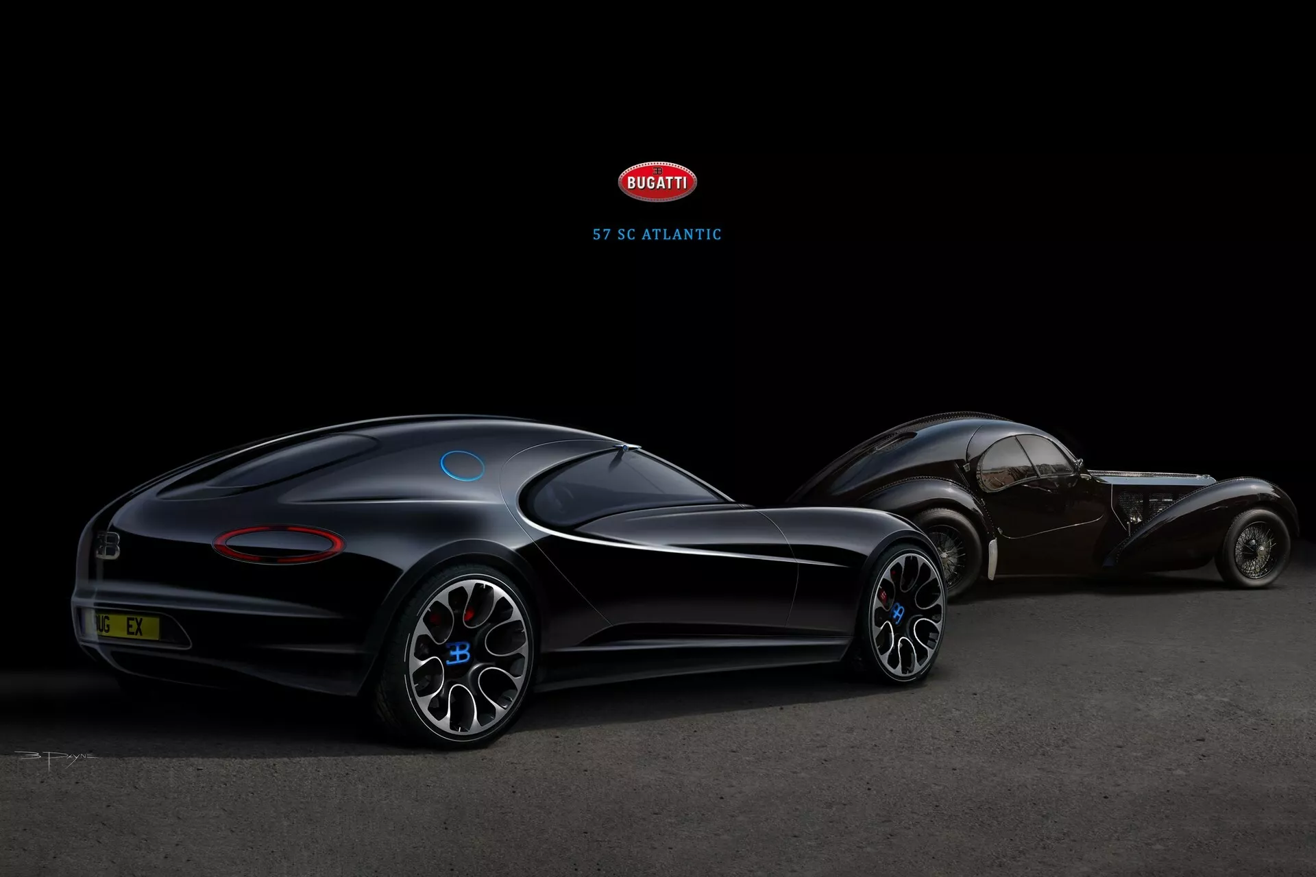 estudo bugatti atlantique