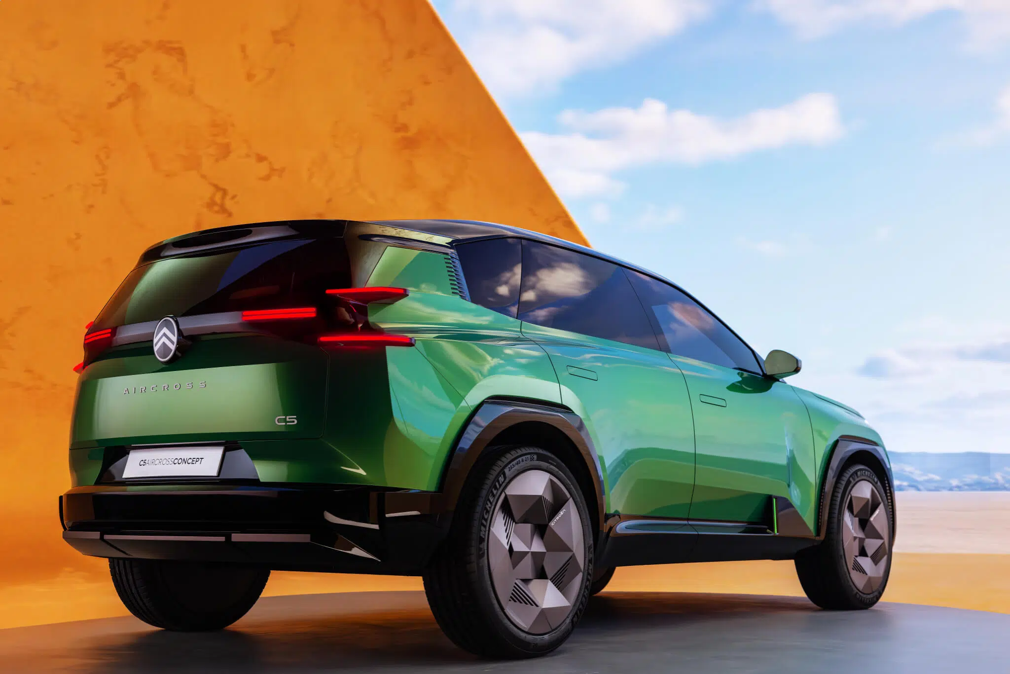 Citroen C5 Aircross Concept traseira