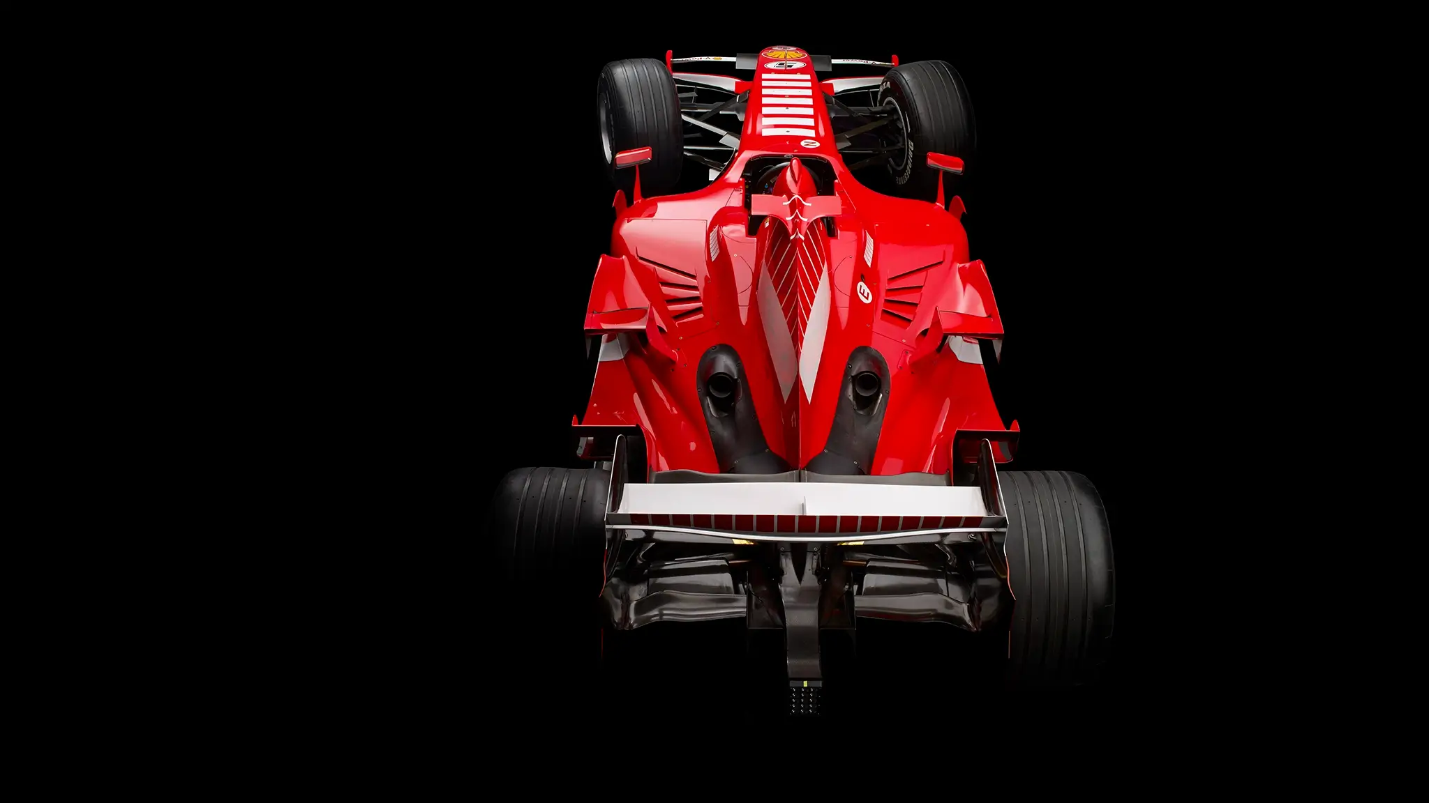 Ferrari 248 F1 - traseira