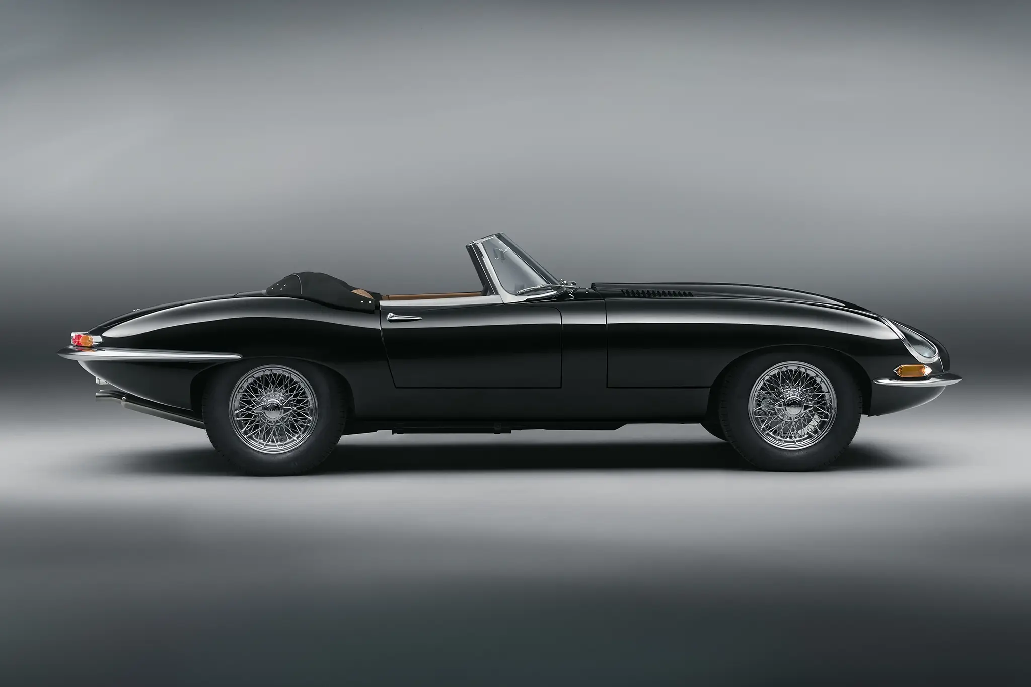 Jaguar E-Type - vista lateral