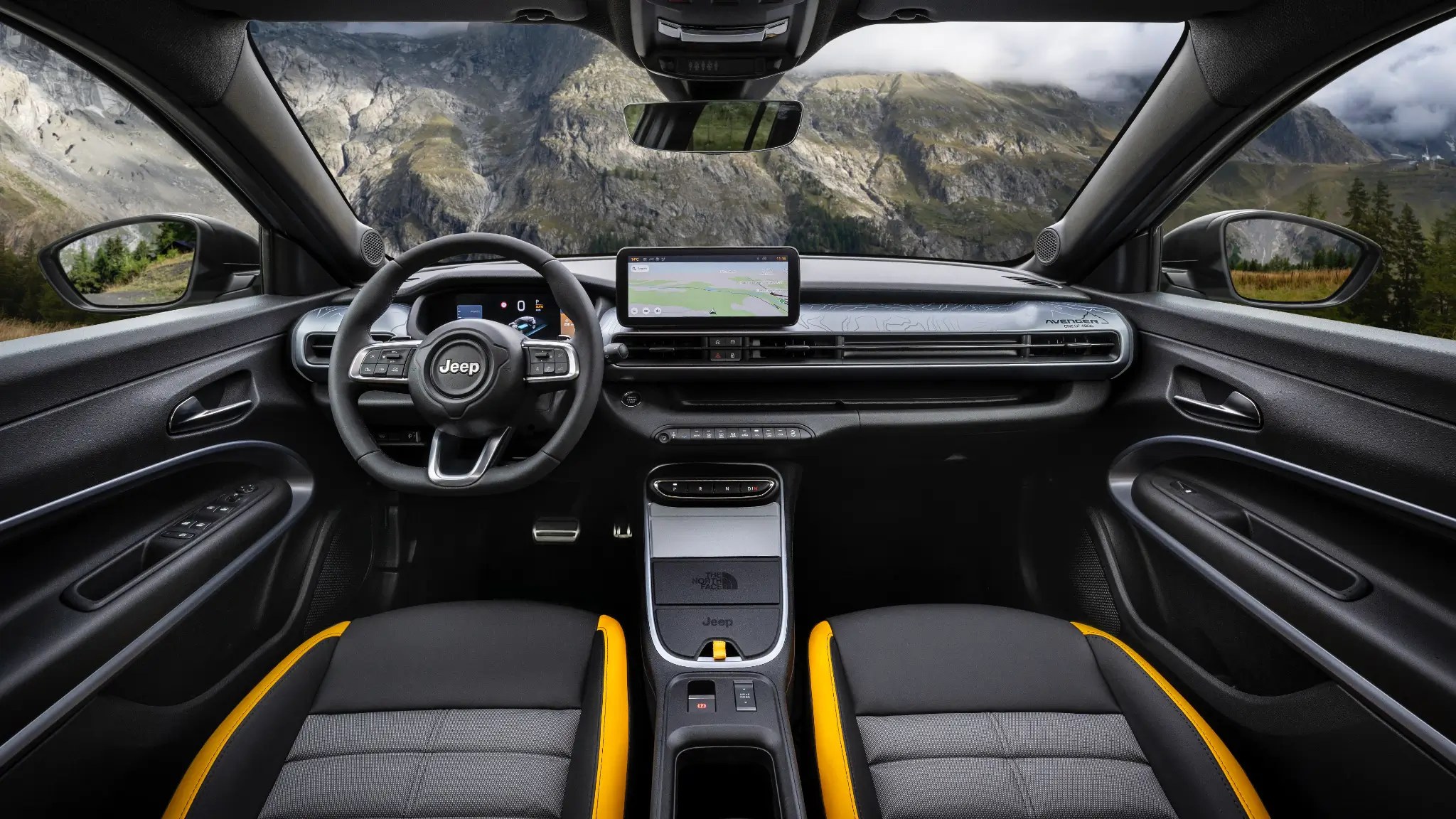 Jeep Avenger 4xe The North Face Edition interior