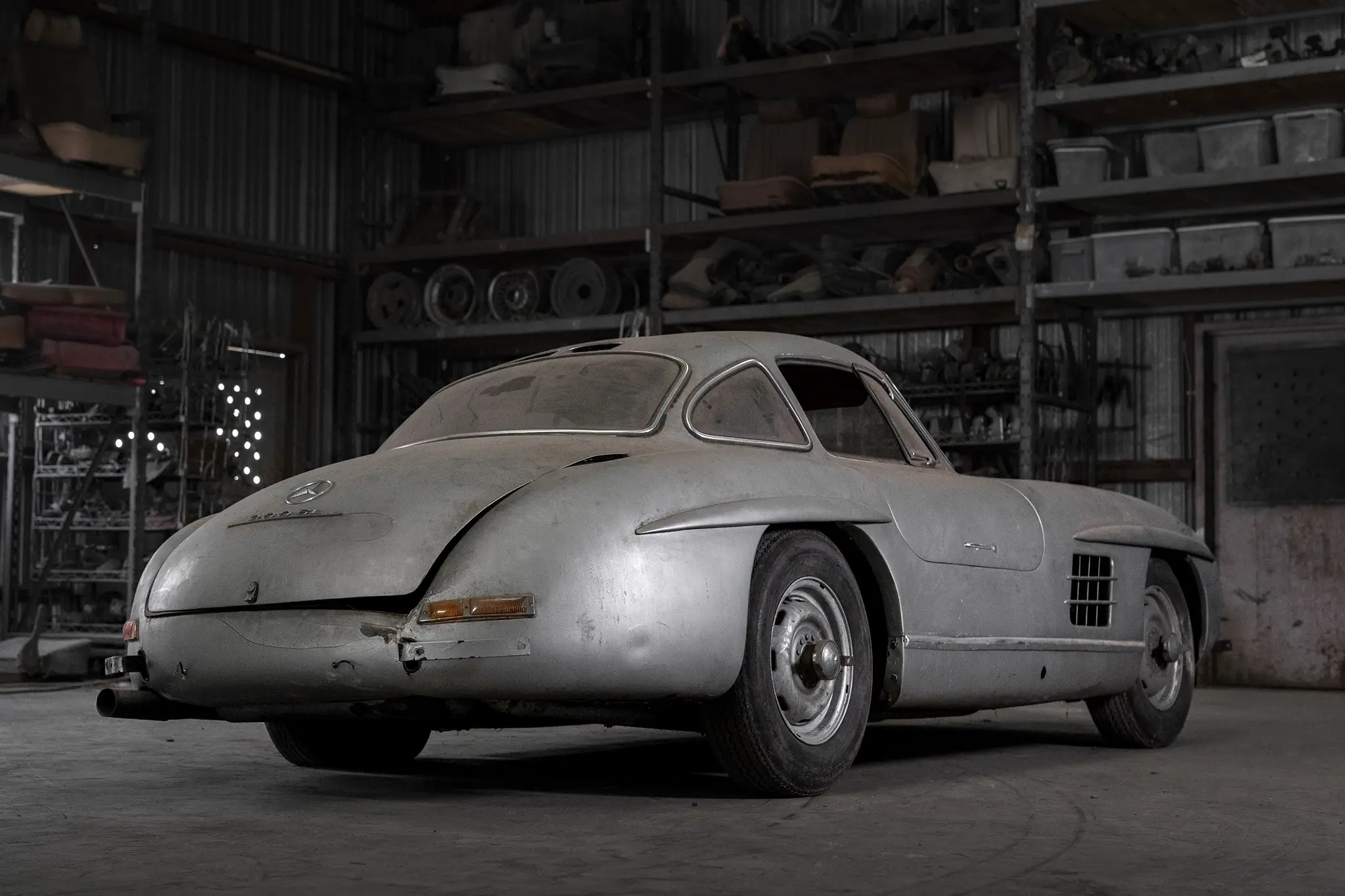 Mercedes-Benz 300 SL Gullwing - 3/4 de traseira