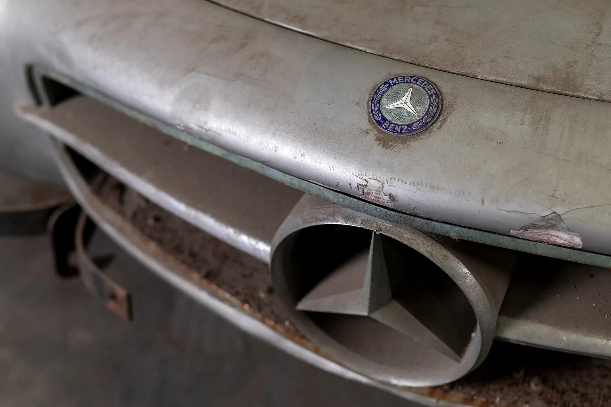 Mercedes-Benz 300 SL Gullwing - grelha frontal