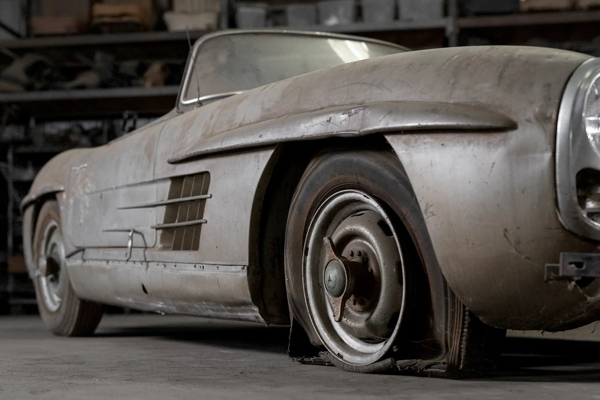 Mercedes-Benz 300 SL Roadster - detalhe lateral