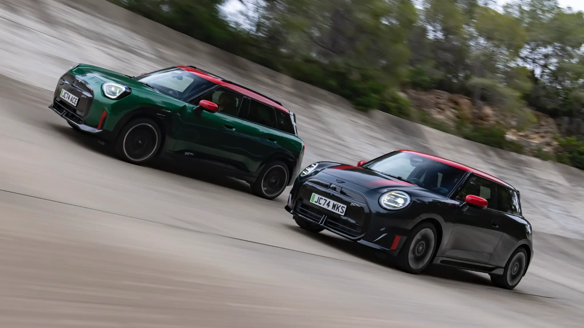 Aconteceu. Estes são os primeiros Mini John Cooper Works 100% elétricos