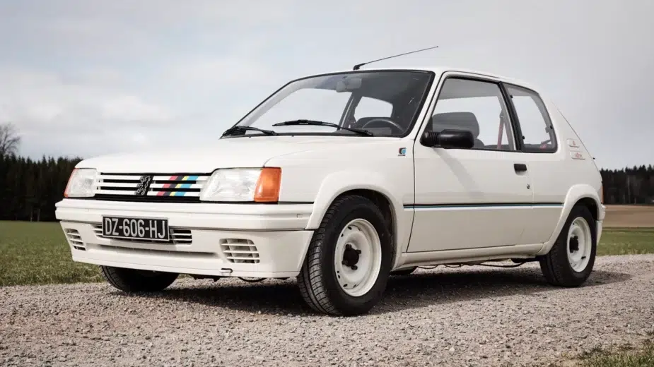 Peugeot 205 Rallye - 3/4 de frente